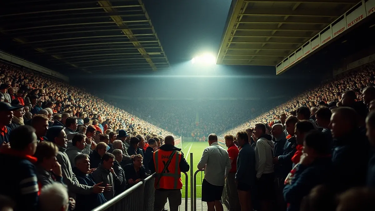 Everton Women supporters bring a vibrant and passionate atmosphere to Walton Hall Park, steeped in rich traditions